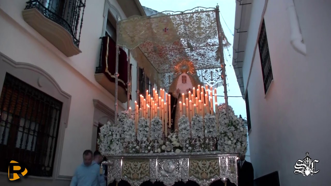 Virgen del Rosario C/Empedrada - La Rambla 2019