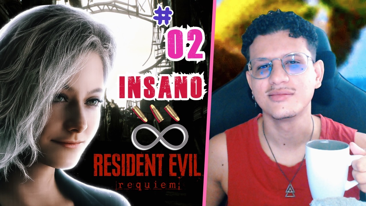🔴 LIVE | RESIDENT EVIL: REQUIEM ZERANDO NO INSANO COM MUNIÇÃO INFINITA! Parte #02