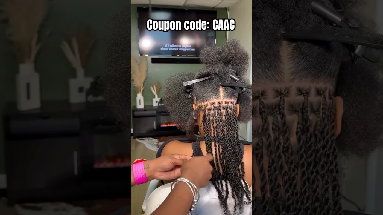 Mini Twist Hair🌟100% Afro Kinky Hair Bulk | Human Hair Extension Review & Tutorial Ft.#ulahair