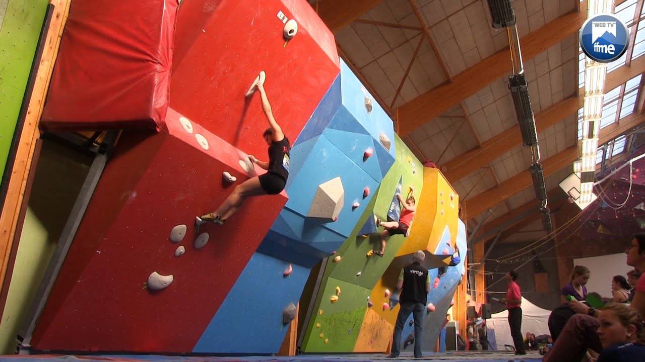 Escalade - Championnats de France jeunes de bloc 2015 (Poses)