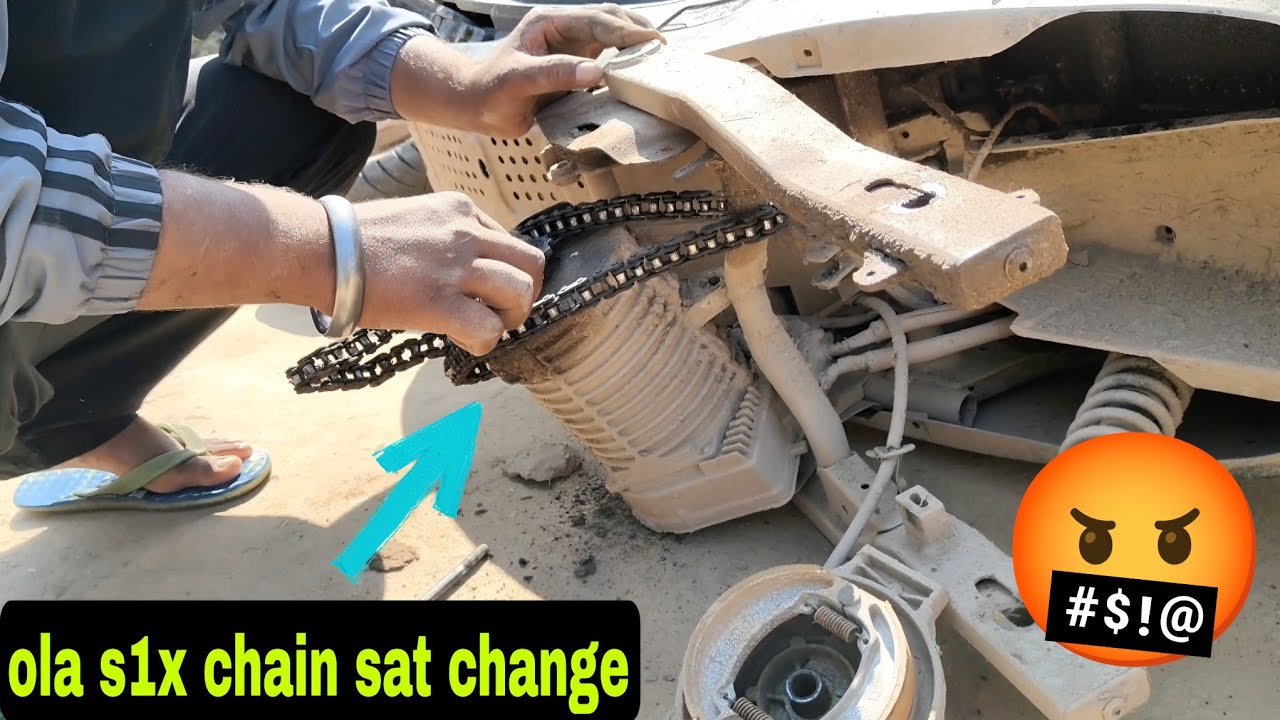 Ola chain spoket change // ola chain sat price // ola s1x chain spokit problem 