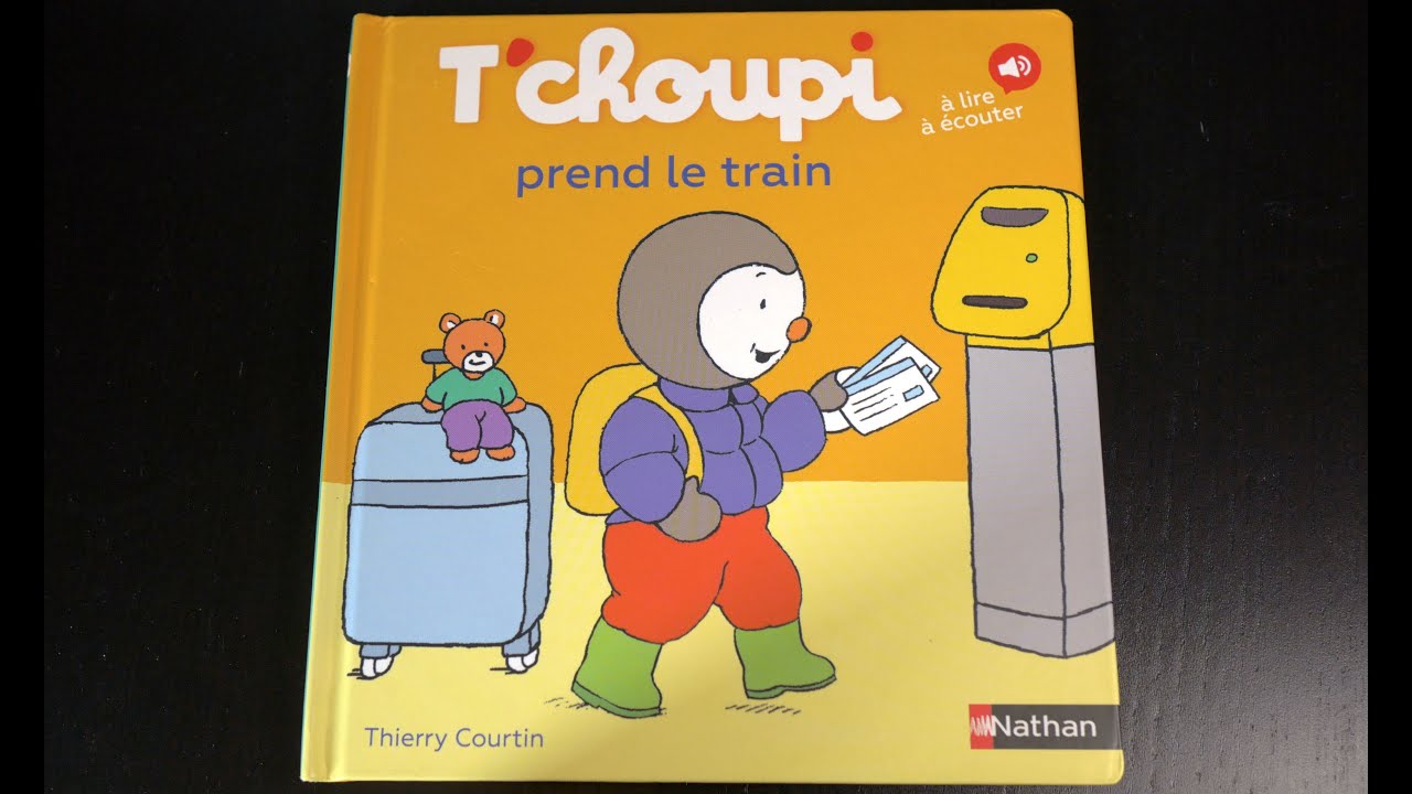 T'CHOUPI PREND LE TRAIN 🚆 - lecture par papa barbu voix masculine