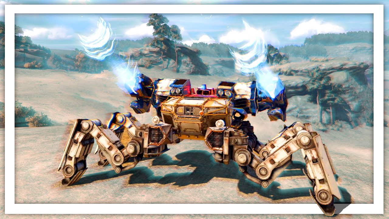 Когда вы приносите гигантское энергетическое оружие на перестрелку в Crossout