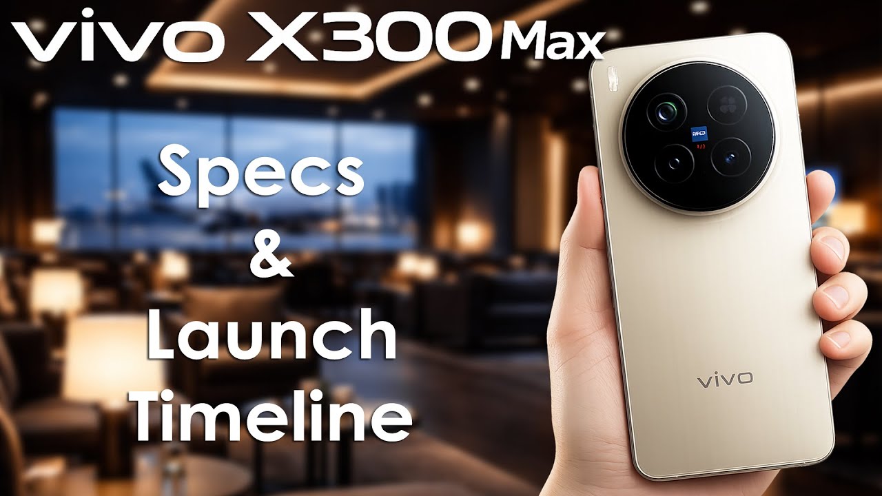 Vivo X300 Max First Leak ,Flat OLED, Huge Battery, Launch Timeline