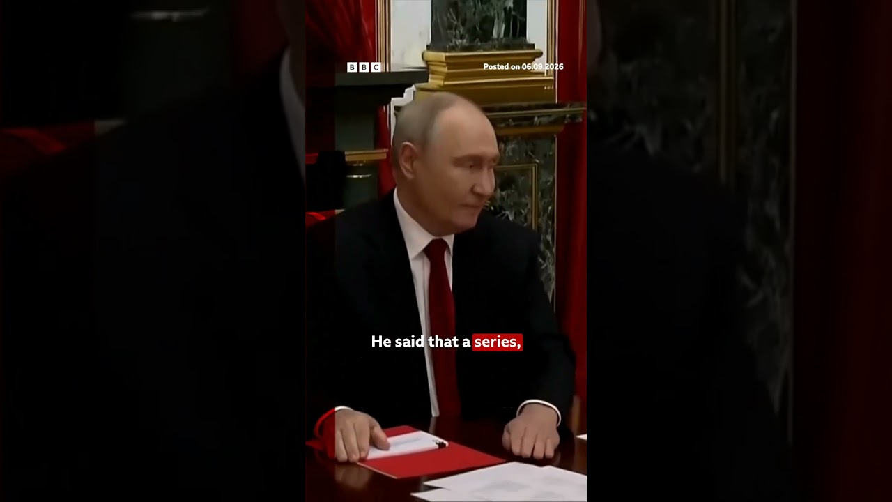 'Vladimir Putin believes any peace should be on Russia's terms'. #US #Russia #BBCNews