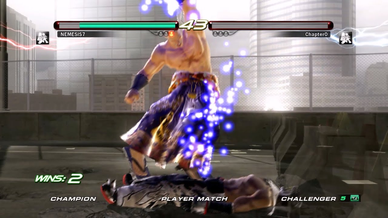 Playing Heihachi in Tekken 6 required balls of Steel..!!