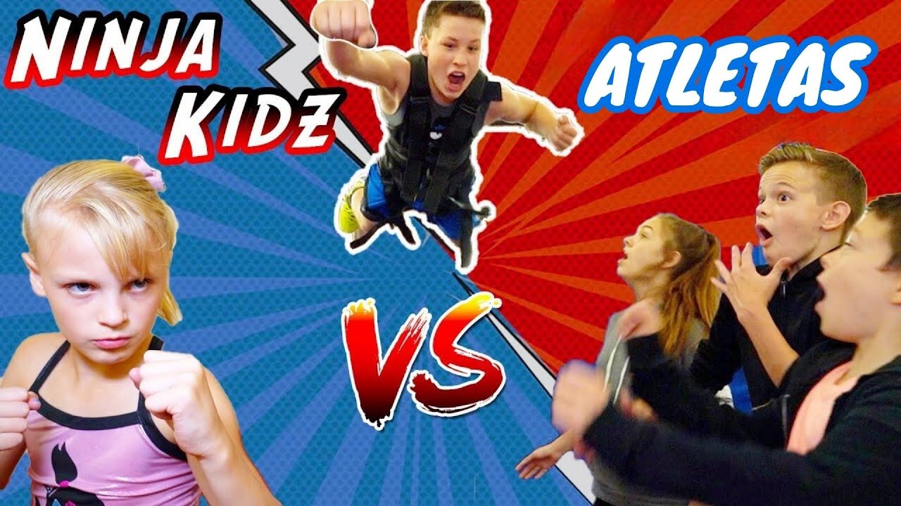 QUEM GANHARÁ? | Ninja Kidz vs Atletas | Esportes para crianças