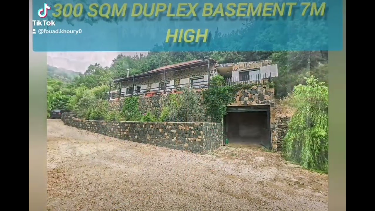 Hidden gem #tuckedaway little house in the Lebanese mountains.