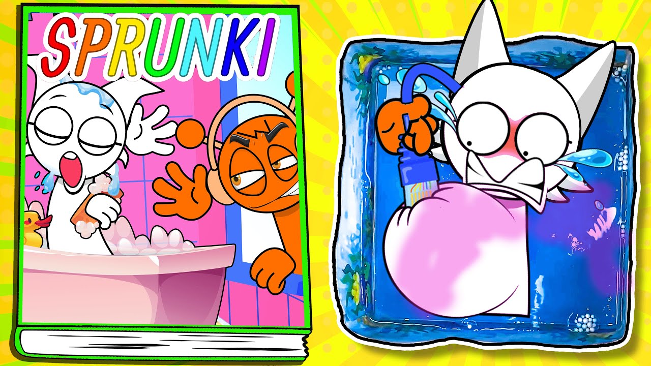 [Paper DIY ] Making INCREDIBOX SPRUNKI Game Book 📚 (➕ Wenda Pregnant Squishy Surgery) DIY