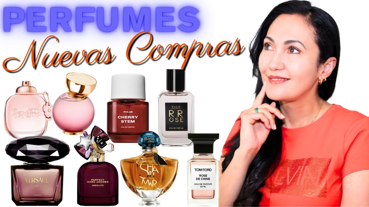 NUEVOS, GUERLAIN SHALIMAR L'ESSENCE, MARC JACOBS PERFECT ABSOLUTE, VERSACE CRYSTAL NOIR PARFUM y mas