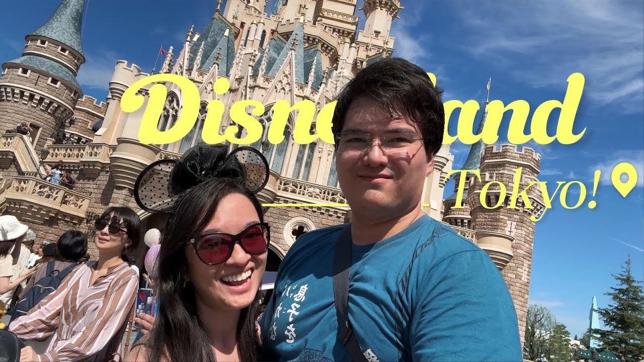 JAPAN VLOG 🇯🇵⏐Day 2⏐ Eating our Way around Disneyland Tokyo Japan - Halloween October 2023