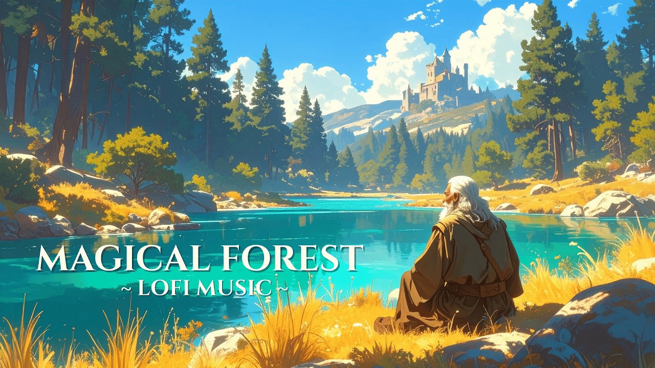 Magical Forest Lofi 🌙 | Chill Beats for Study, Focus & Calm