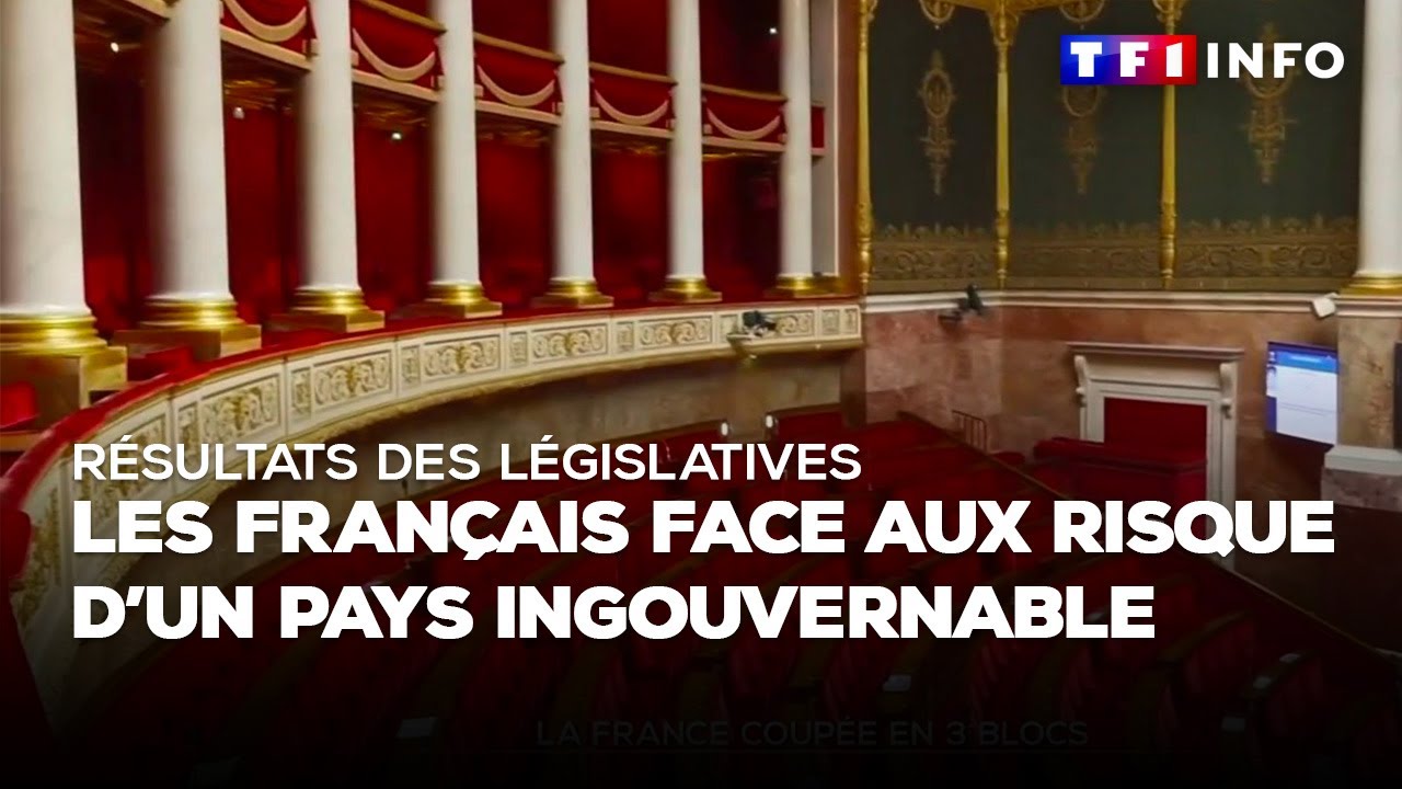 Résultats des législatives : les Français face au risque d'un pays ingouvernable