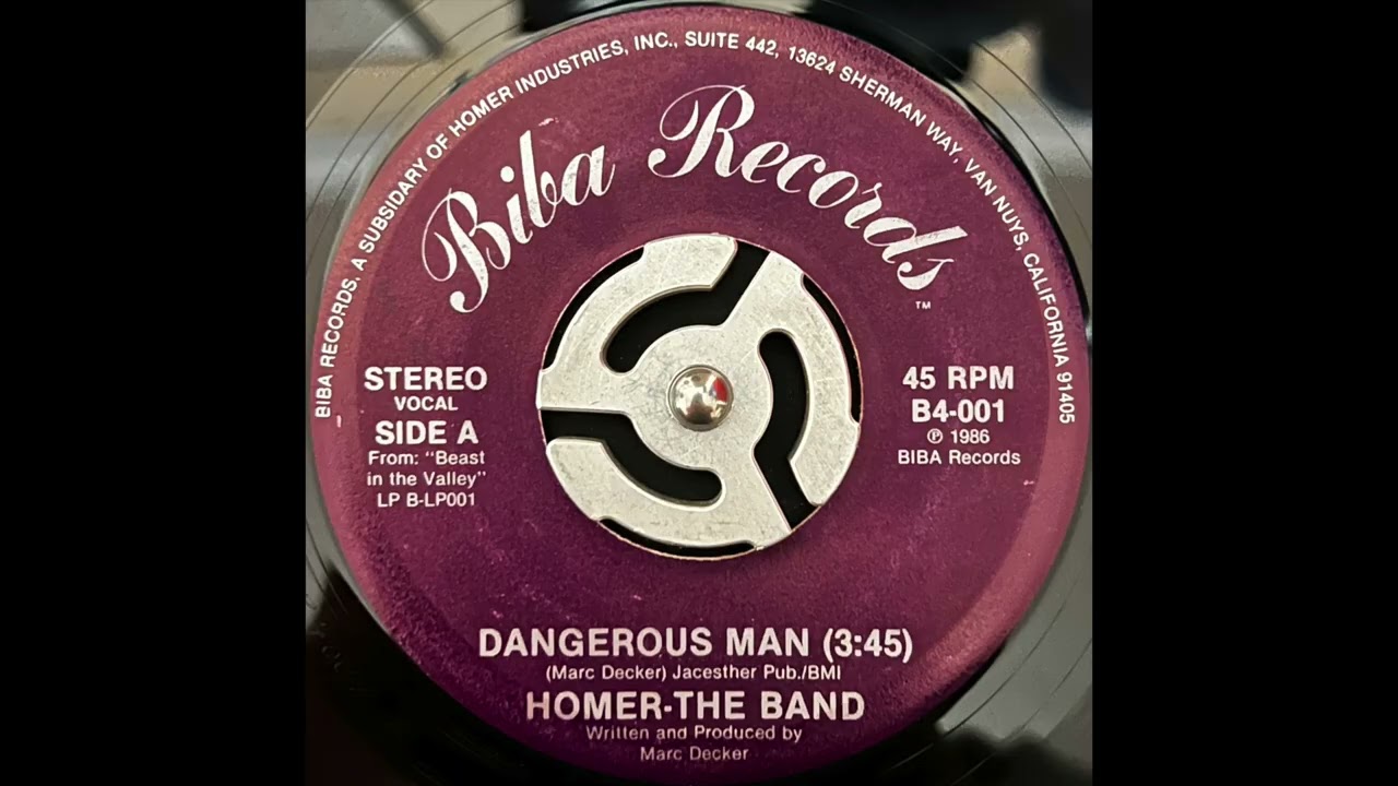 Homer-The Band - Dangerous Man
