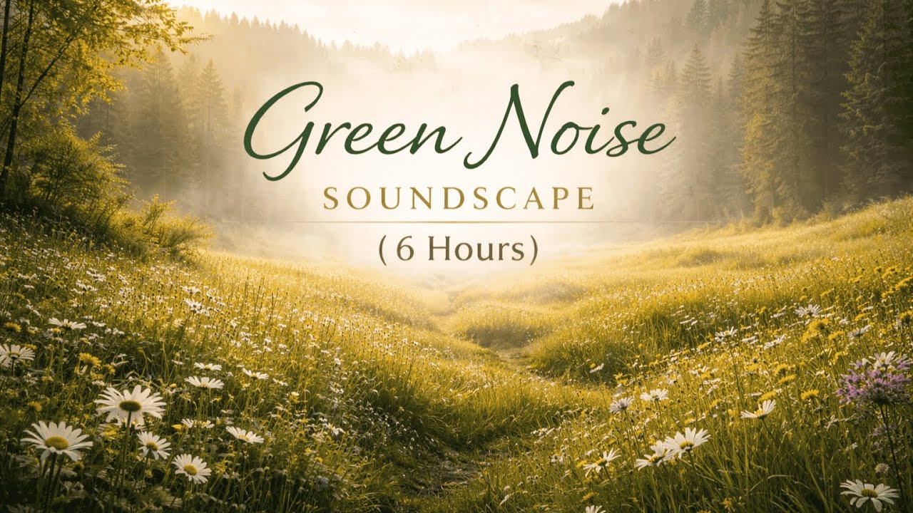Green Noise Soundscape (6 Hours)