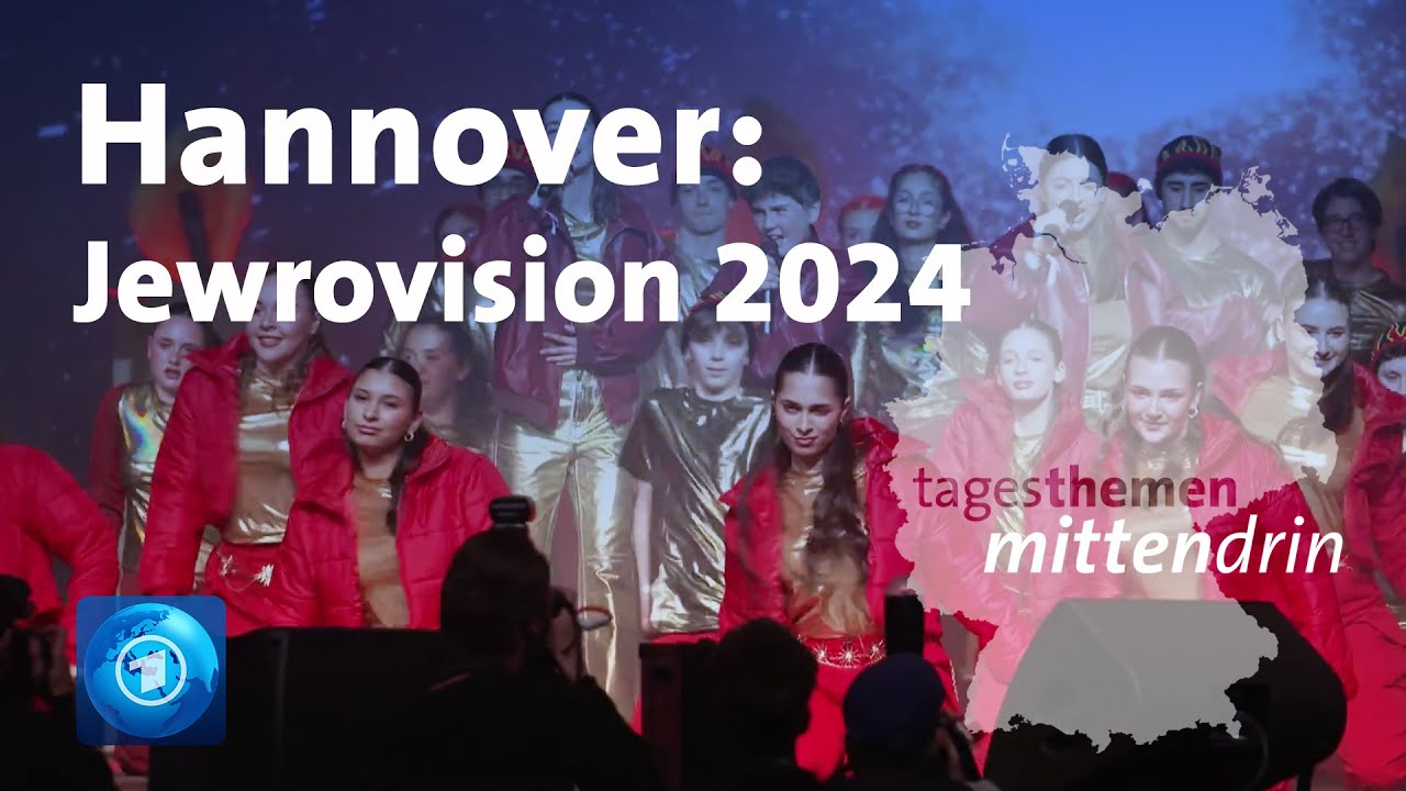 Hannover: Jewrovision 2024 | tagesthemen mittendrin