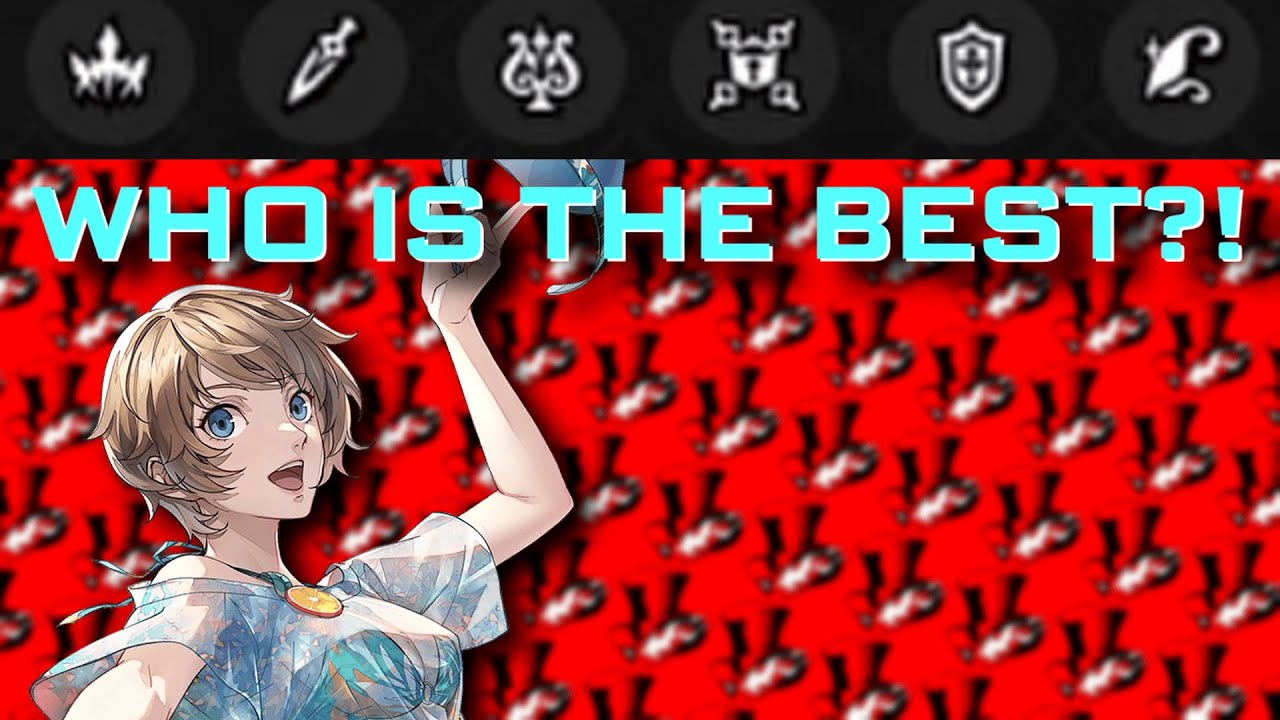TAKING A LOOK AT WHO IS THE GOAT OF EACH ROLE! Persona 5X
