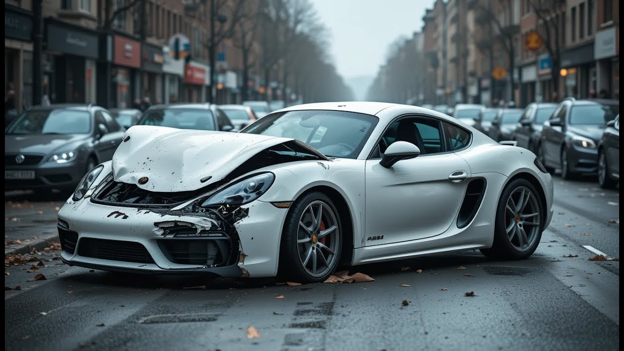 Restoring a Porsche 718 Cayman After an Accident – Expert Bodywork Repair