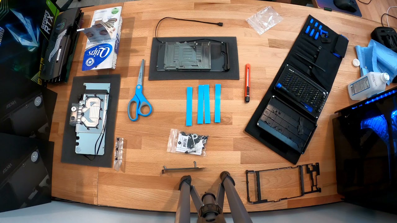 Installing EK D-RGB Trinity Water Block/Active Backplate on ZOTAC RTX 3080