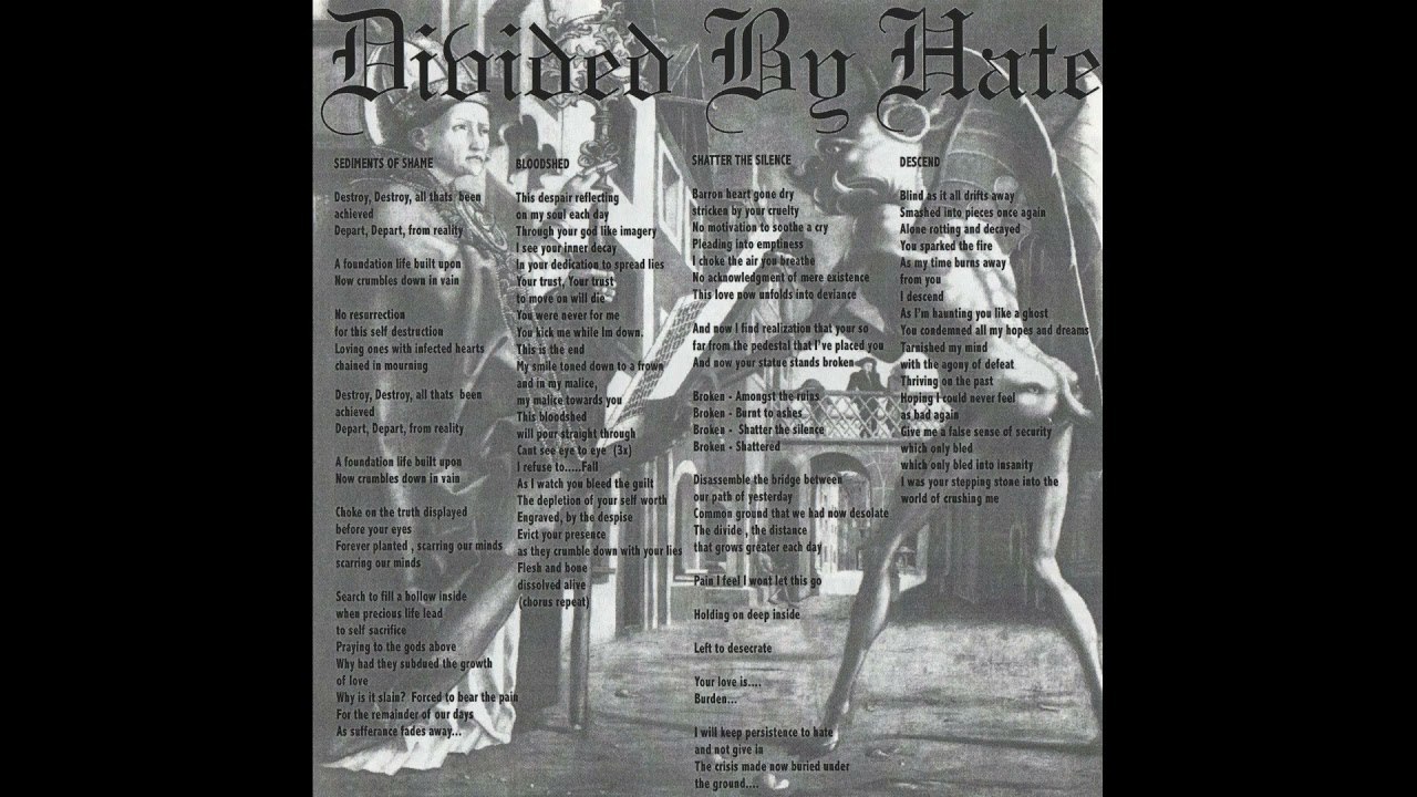 Divided By Hate 'Sediments of Shame' 7