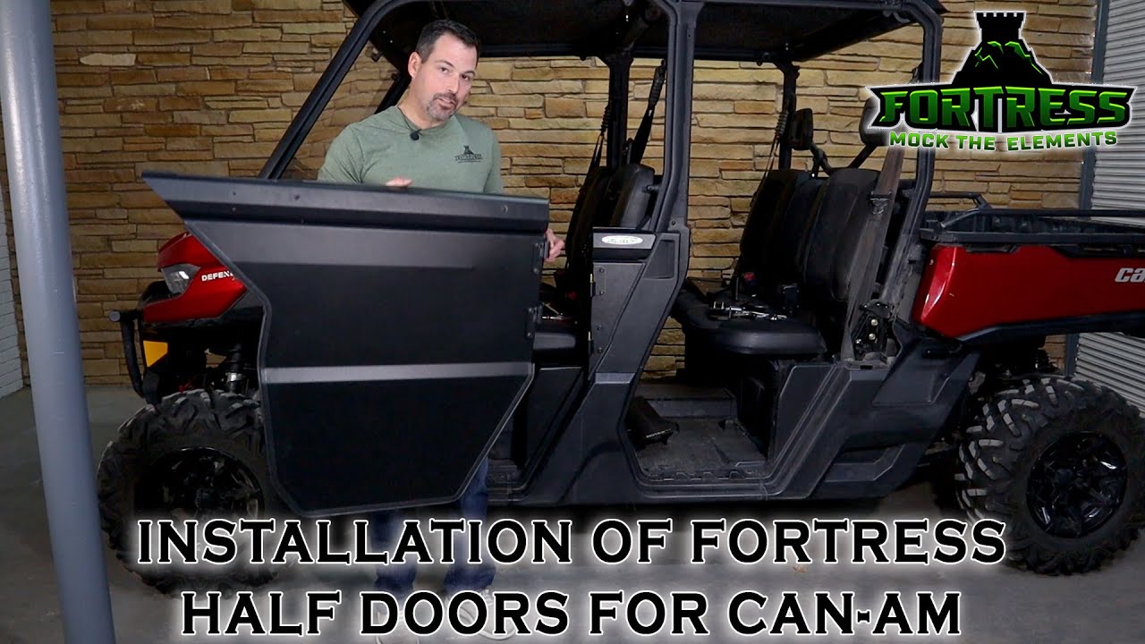 Fortress Half Doors for Can-Am Install Walkthrough