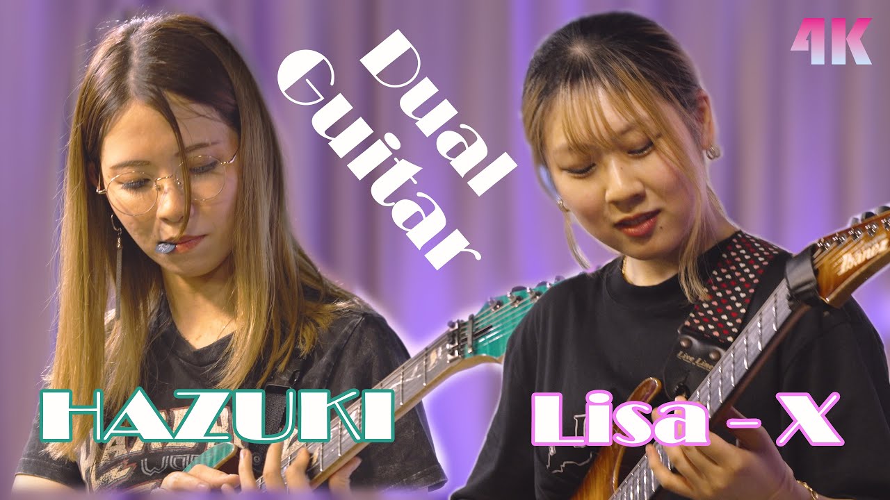 Epic Dual Guitar Show by Lisa-X and HAZUKI (Japanese Guitarists) | Ibanez Presents