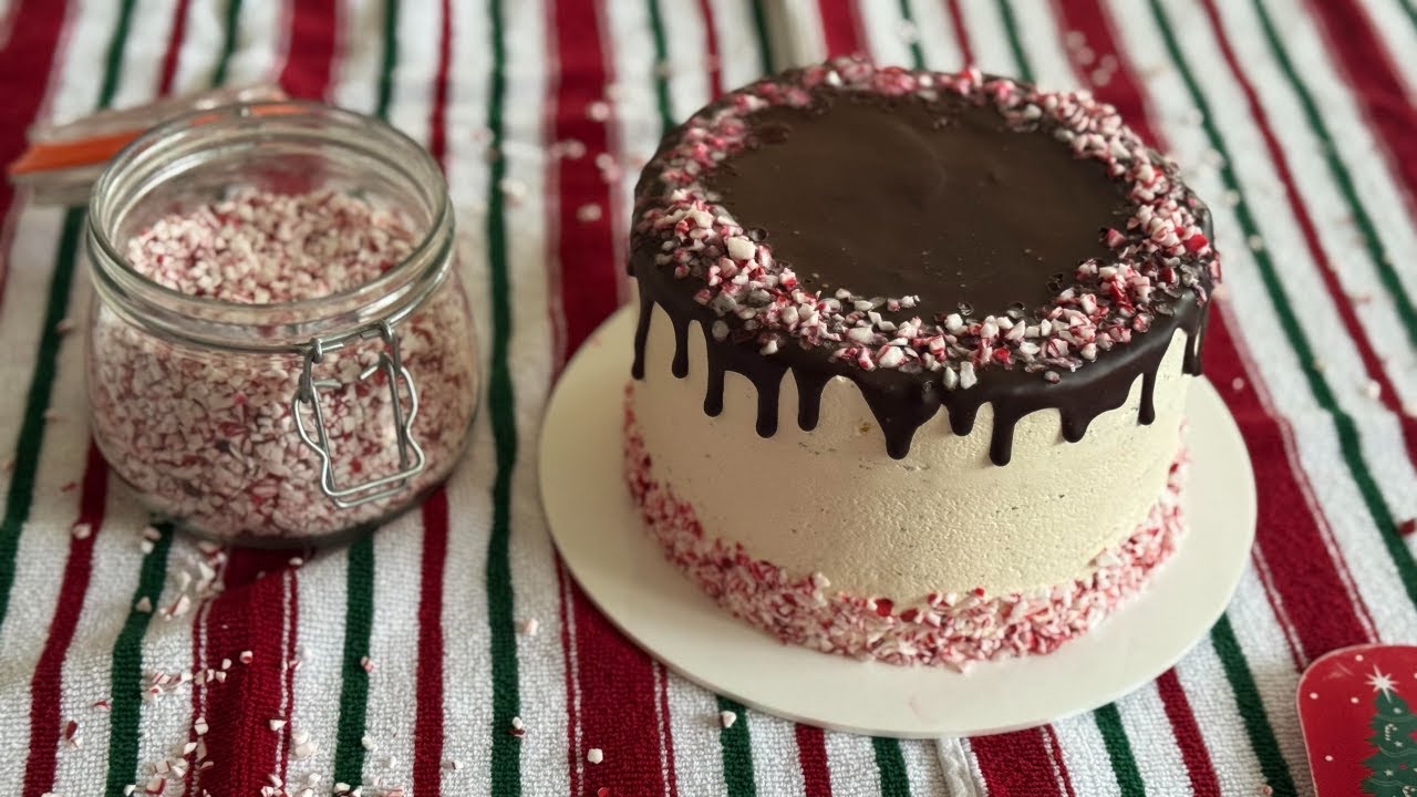Peppermint Mocha Cake