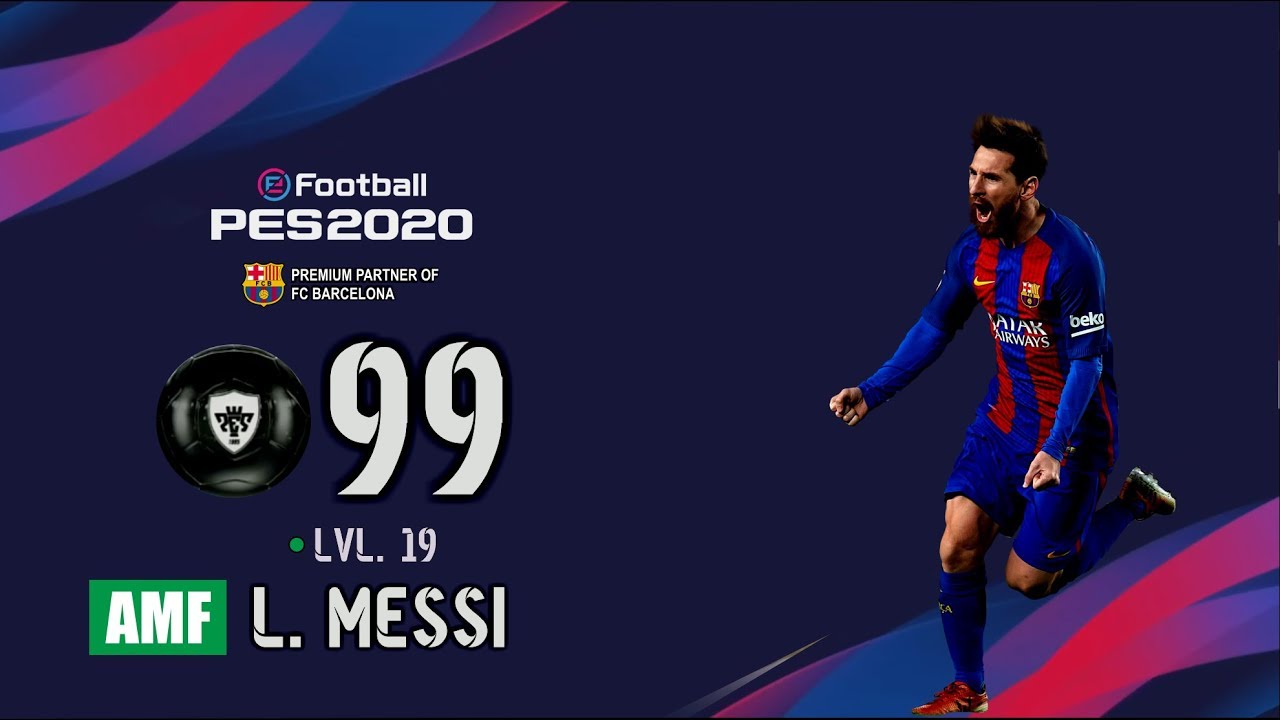 PES 2020 OFFICIAL TOP PLAYERS MAX LEVEL RATINGS