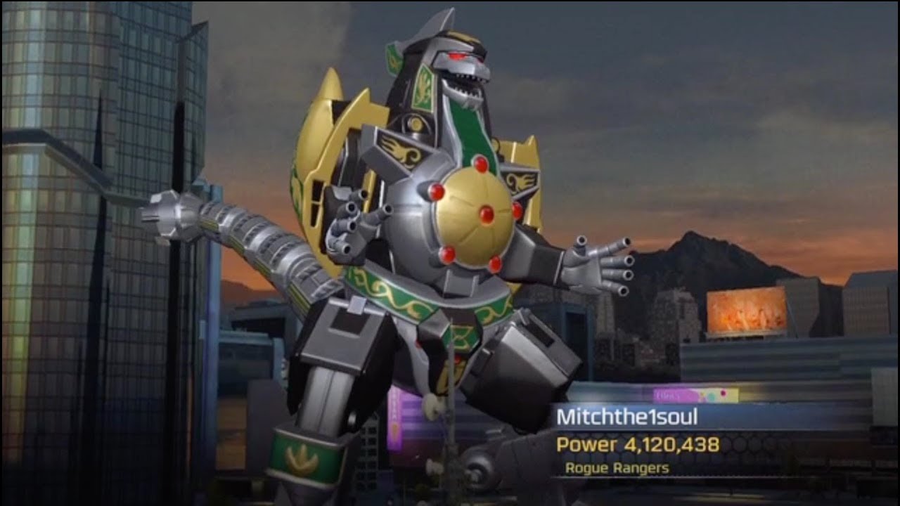 Power Rangers: Legacy Wars Game - Dragonzord Gameplay