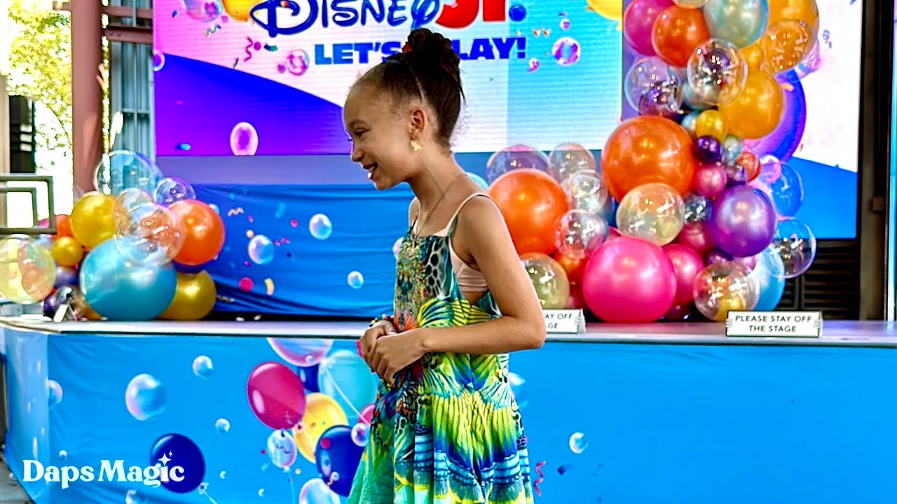 Mykal Michelle Harris | Voice of Disney Jr 's Ariel | D23 Day at Disneyland