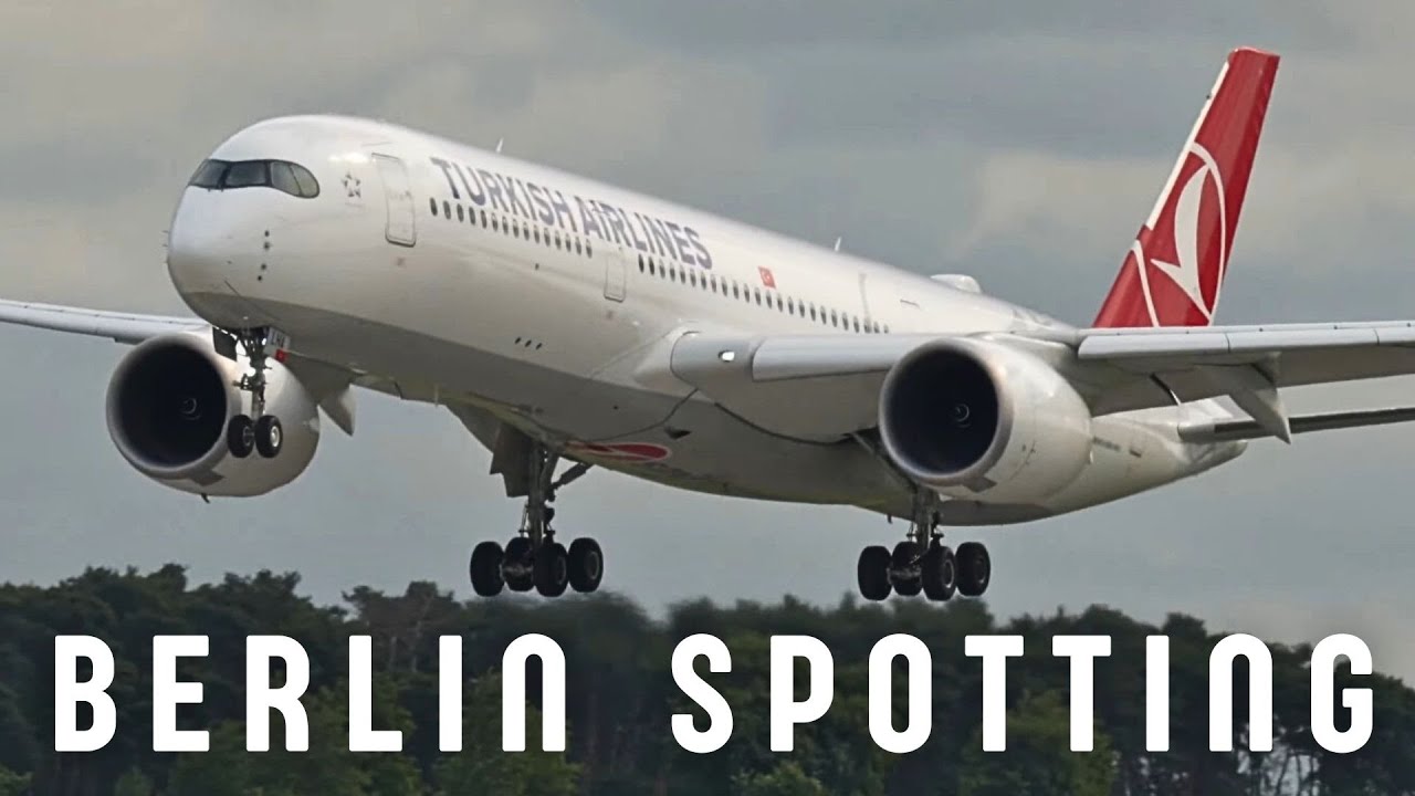 LIVE 4K Berlin Airport Spotting BER, 17.10.25