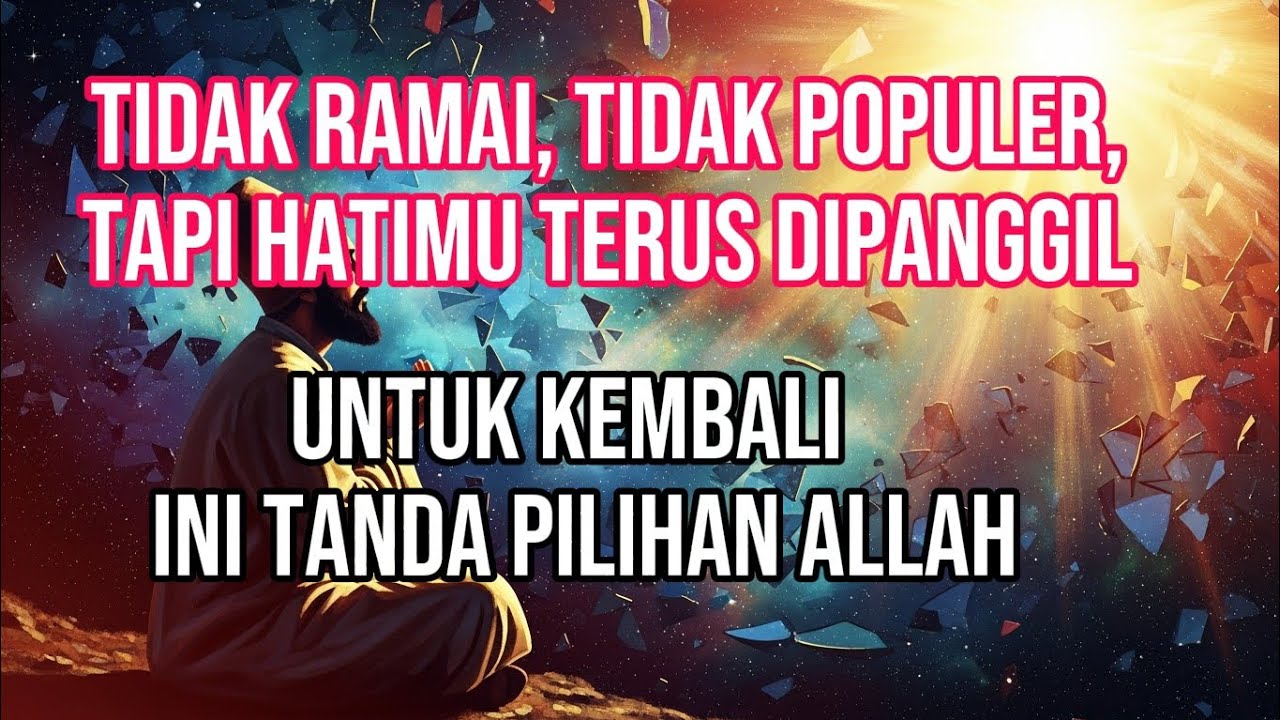 Rahasia Sufi ✨“Tidak Ramai, Tidak Populer, Tapi Hatimu Terus Dipanggil untuk Kembali......