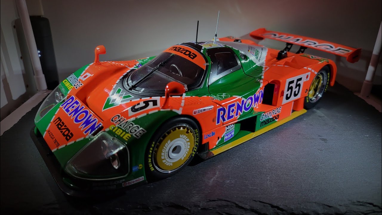 1:18 Mazda 787B Le Mans Race Car Winner - Detailed Review