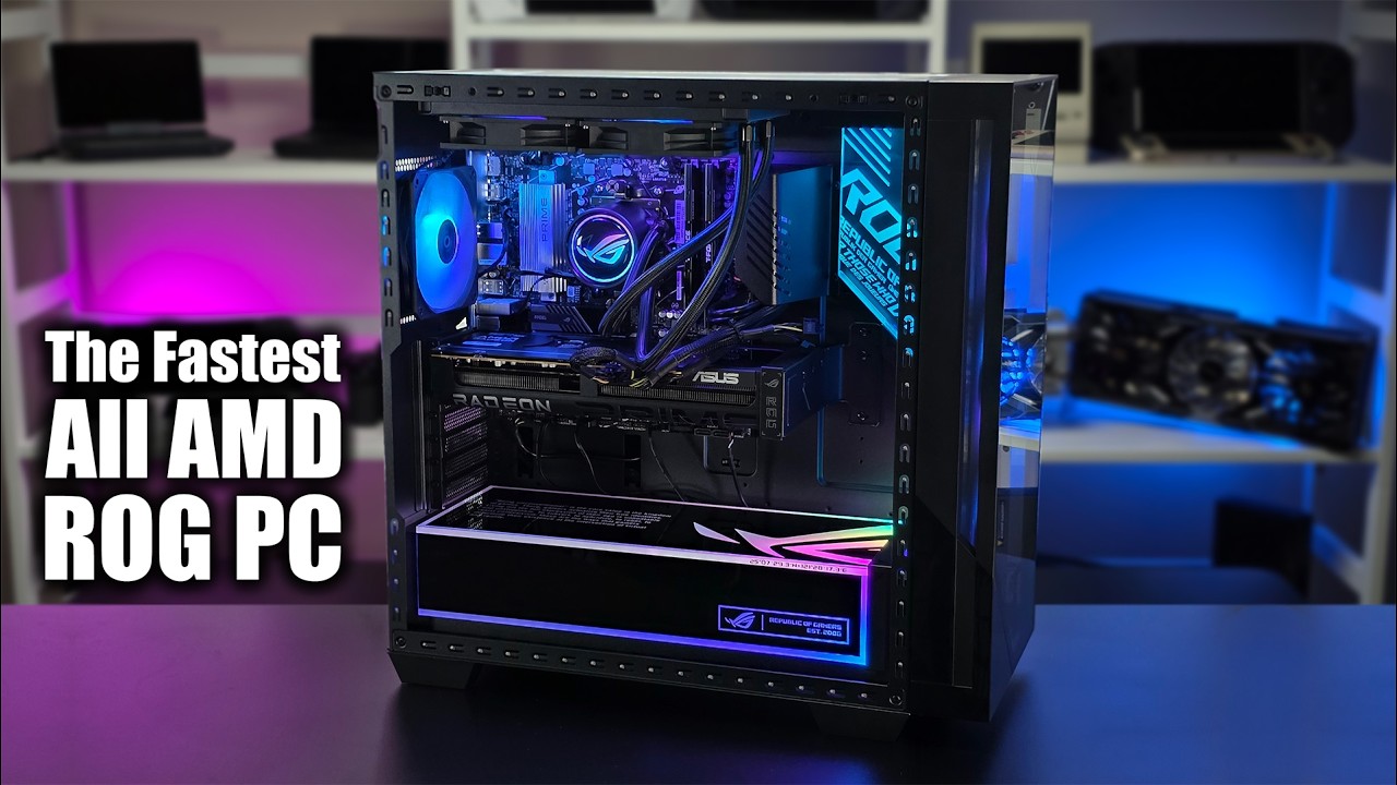 The Fastest ALl AMD ROG Gaming PC!
