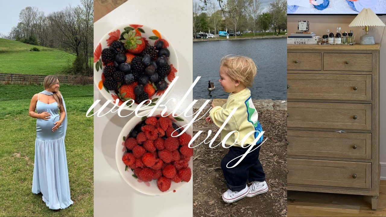 Vlog: Amazon, Revolve & Aritzia Haul, Baby Shower!! Realistic Home Life | Julia & Hunter Havens