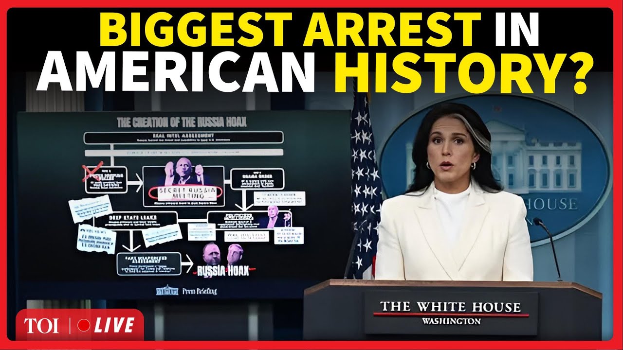 Obama In Jail? Shocking Arrest In America On Trump Orders, Tulsi Unveils Charges? US News