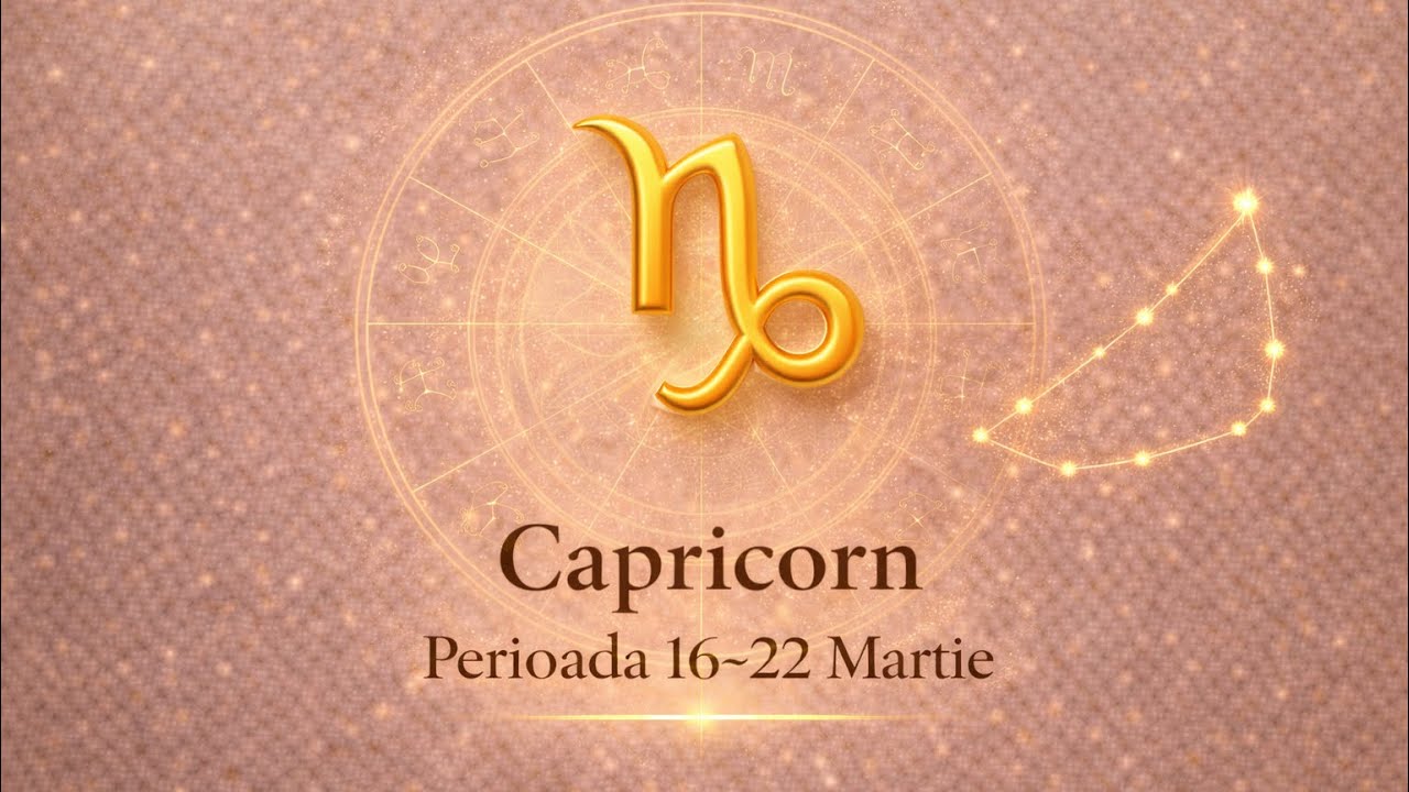 Horoscop Capricorn 16–22 Martie | Horoscop Săptămânal