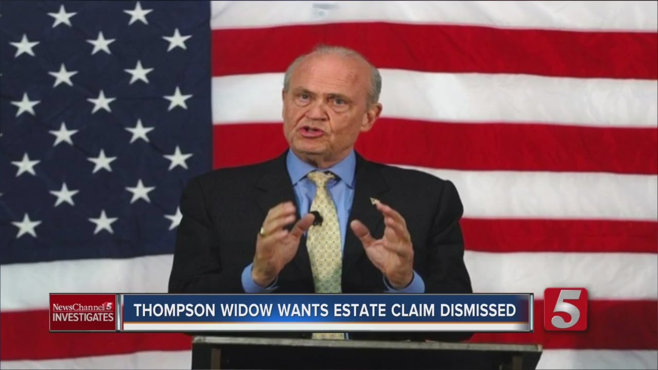 Fred Thompson's Widow Asks Judge To Dismiss Estate Claim
