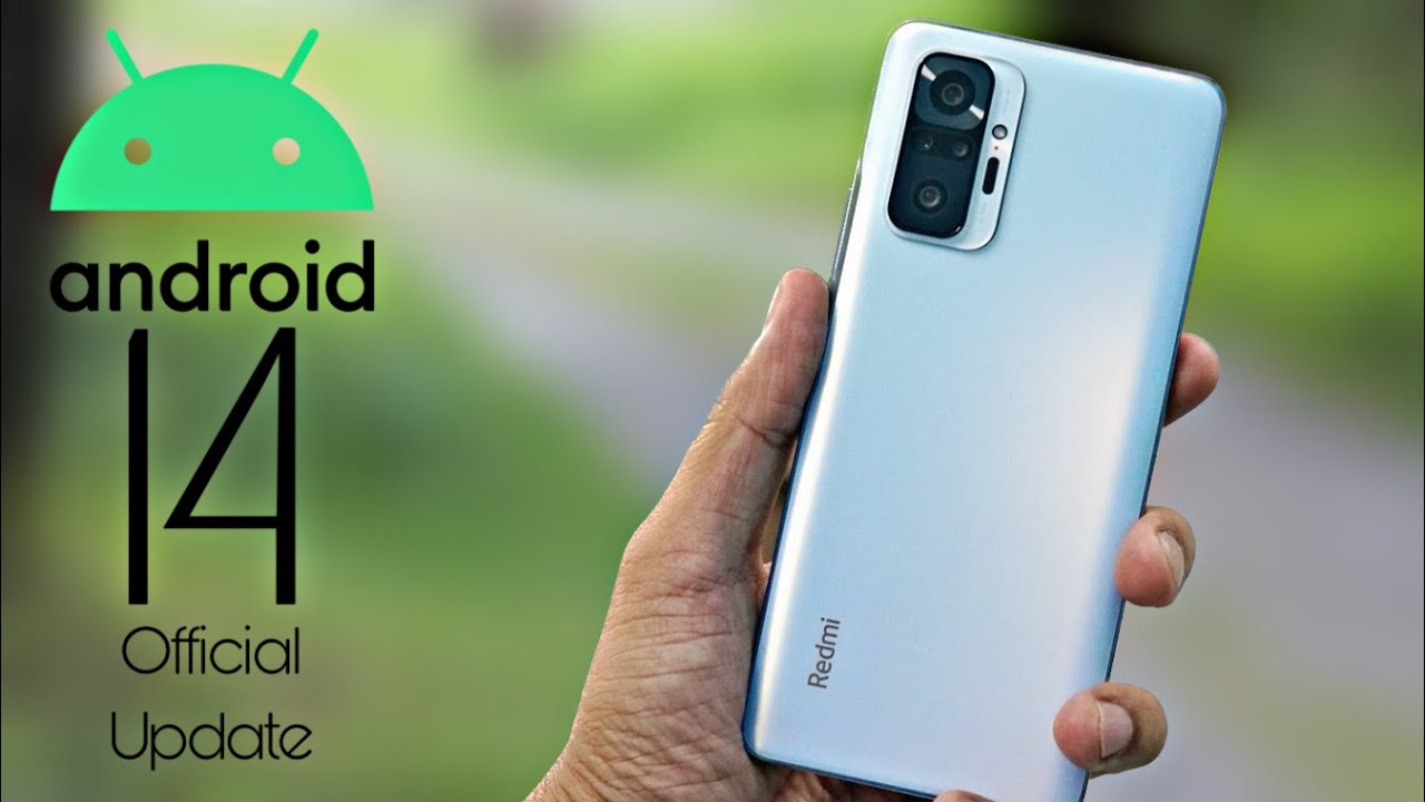 Обновление Android 14 HyperOS/MIUI 15 для Xiaomi Redmi Note 10 Pro