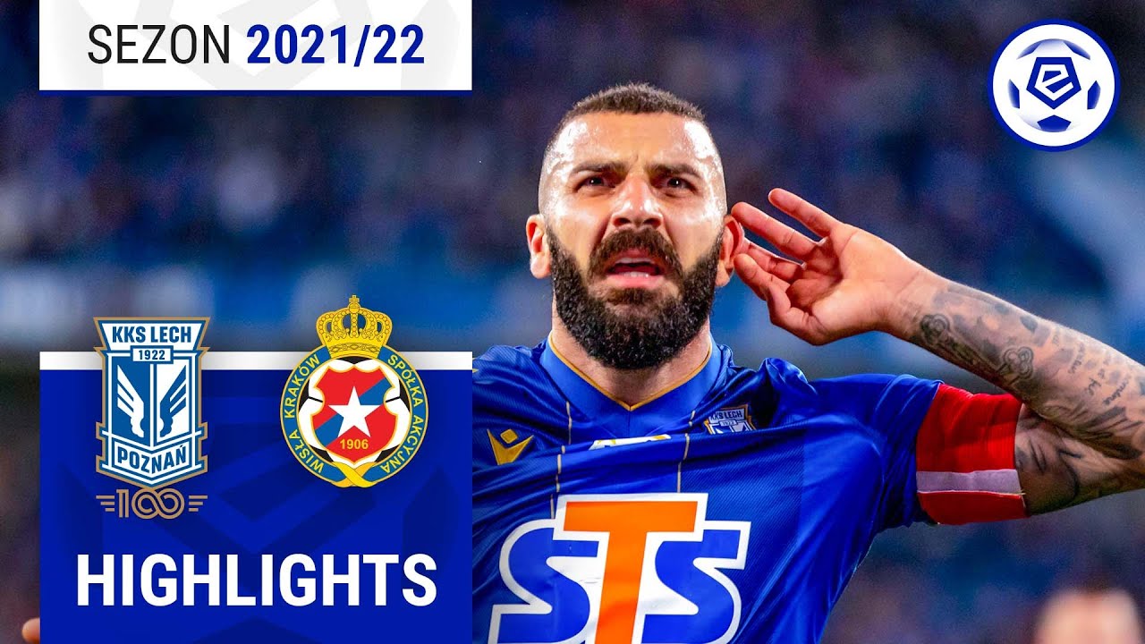 Lech Poznań - Wisła Kraków 5:0 | SKRÓT | Ekstraklasa 2021/22 | 8. Kolejka