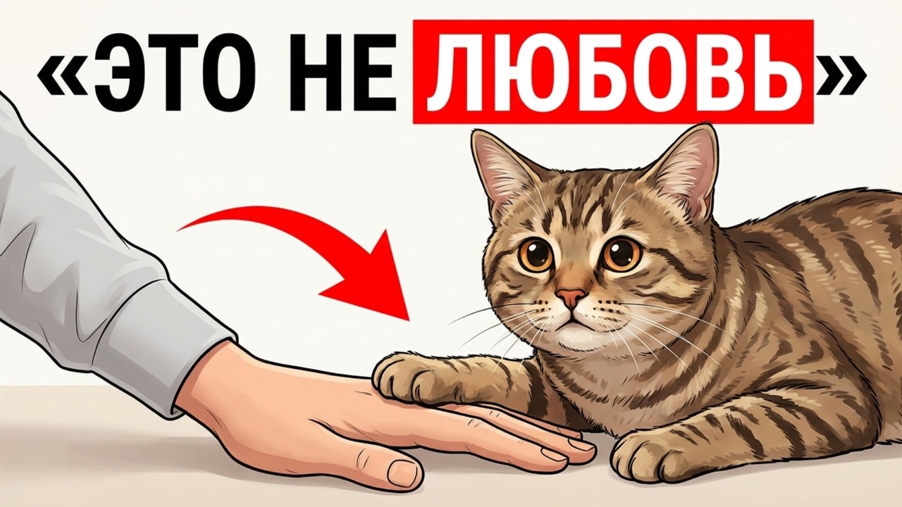 Если Ваш Кот Кладёт На Вас Лапу, Он Пытается Сказать Вам Это…