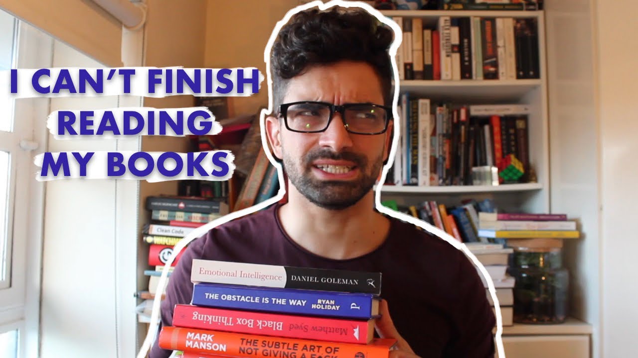Why you can't finish the books you start