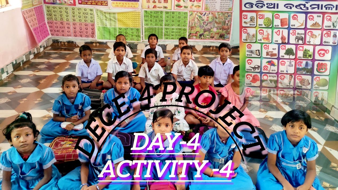 IGNOU DECE-4 PROJECT, DAY-4 (Activity-4) #odisha#odia language teaching 