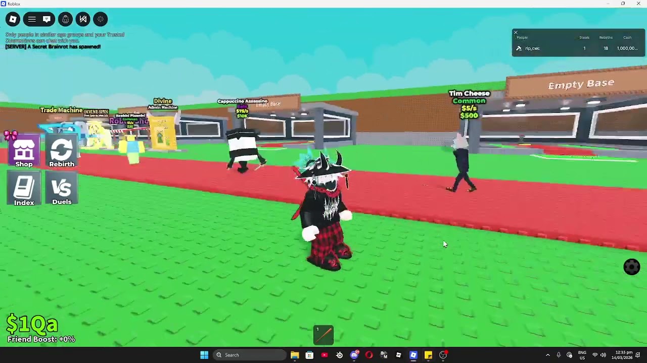 wellcome to are roblox game here is a showcase
