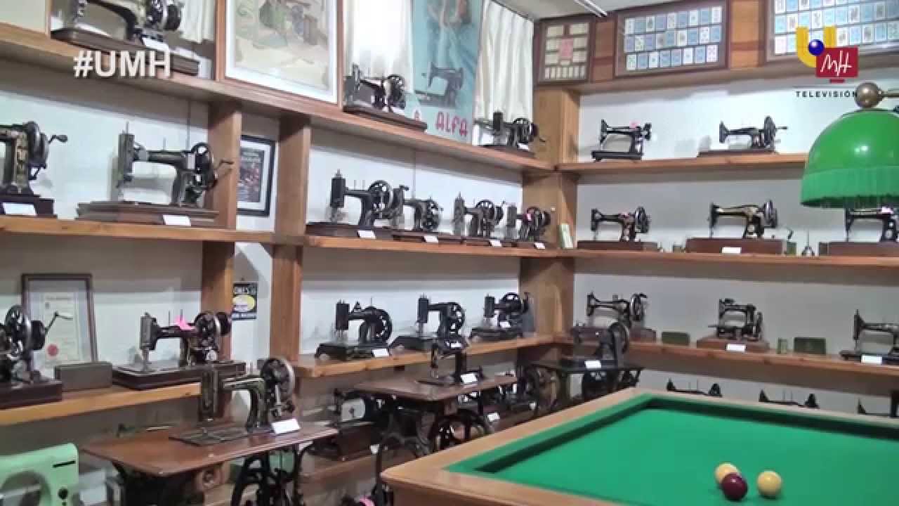 UMH TV - Colección de máquinas de coser de Emilio Cano