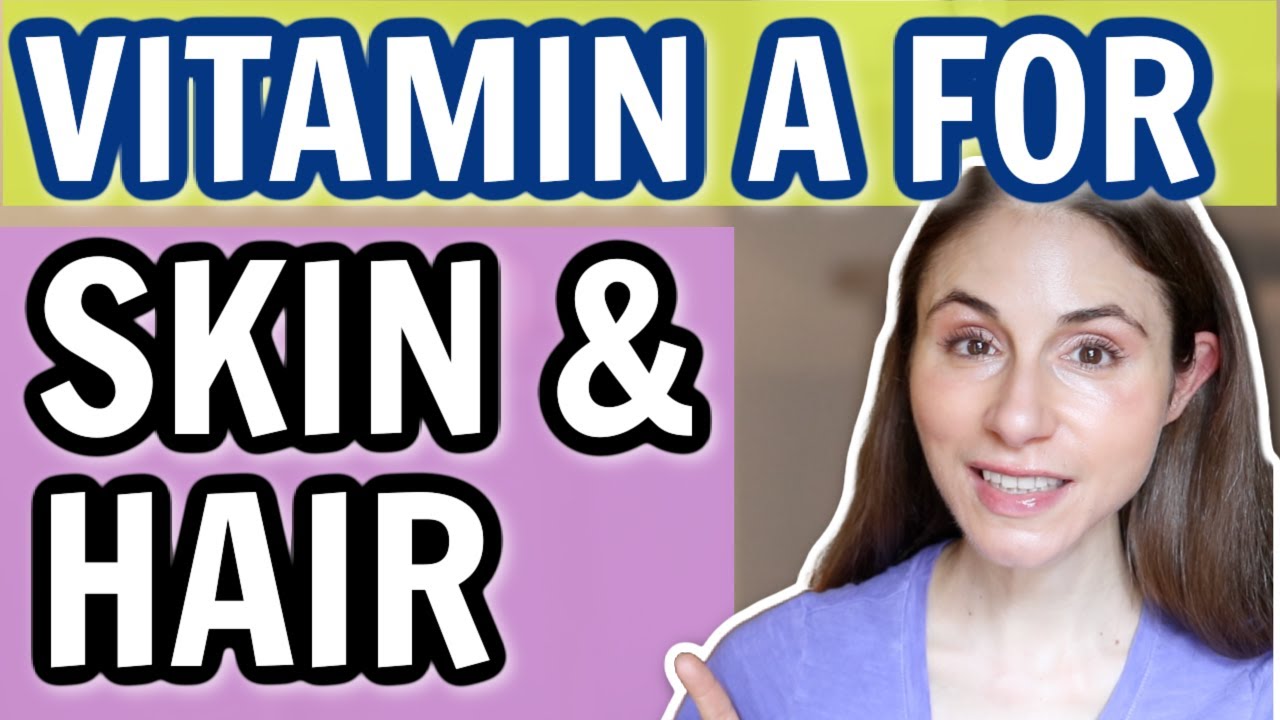 IS VITAMIN A THE SECRET TO HEALTHY SKIN & HAIR? 🤔 DERMATOLOGIST @DrDrayzday