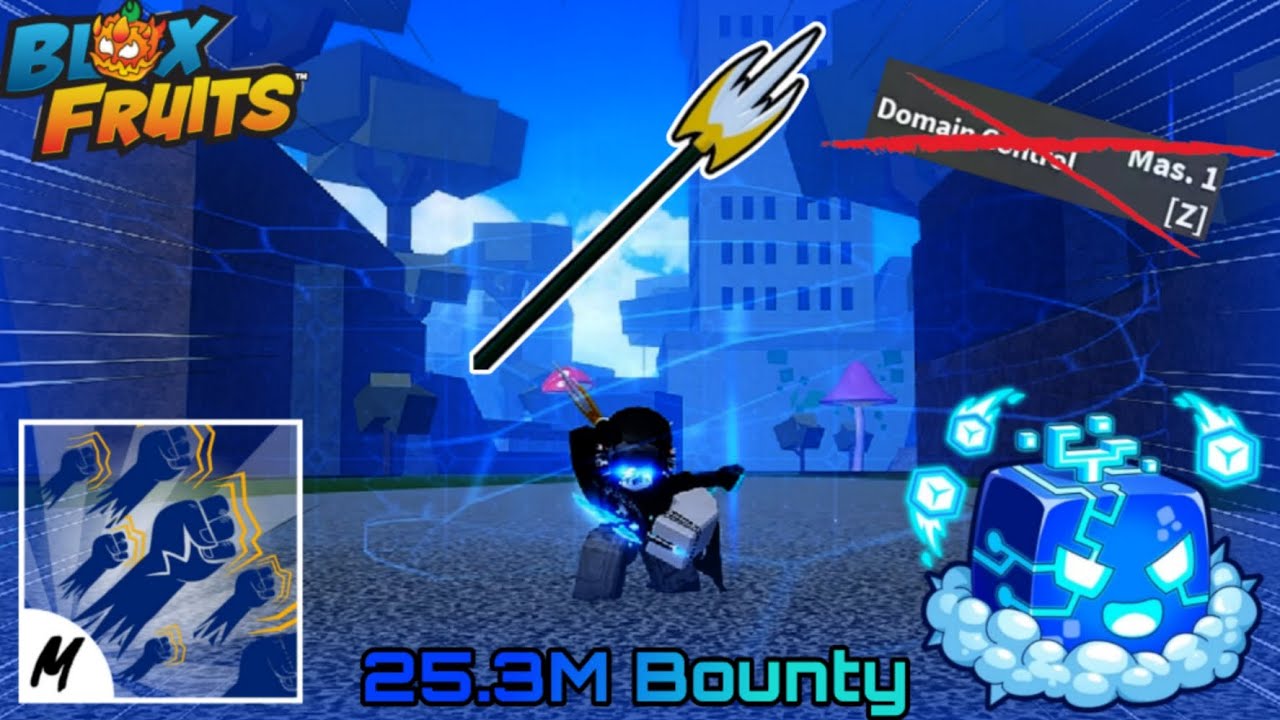 Sem Sala de Controle 🌐❌! 『GodHuman + Control』 Blox Fruits CONTROL Combo & Bounty Hunting!