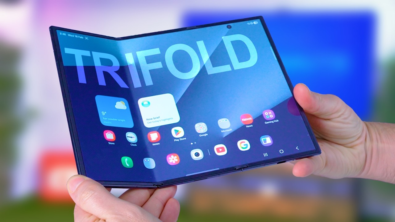 SAMSUNG TRIFOLD!!!!! Disfruté el triple...