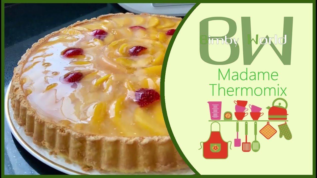 Tarte de Pêssego Rápida