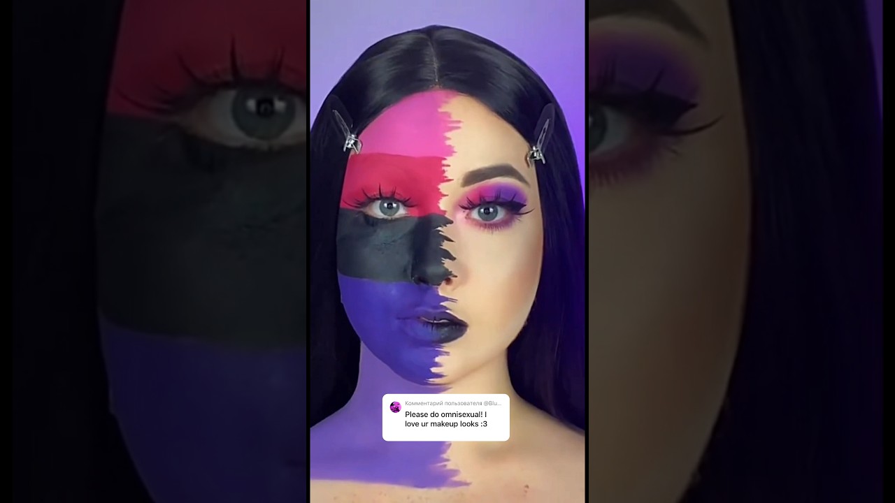 Pride Makeup Tutorial 🏳️&zwj;🌈 #shorts #pride #pridemonth #pridemakeup #pridemonth2024 #makeup #lgbt